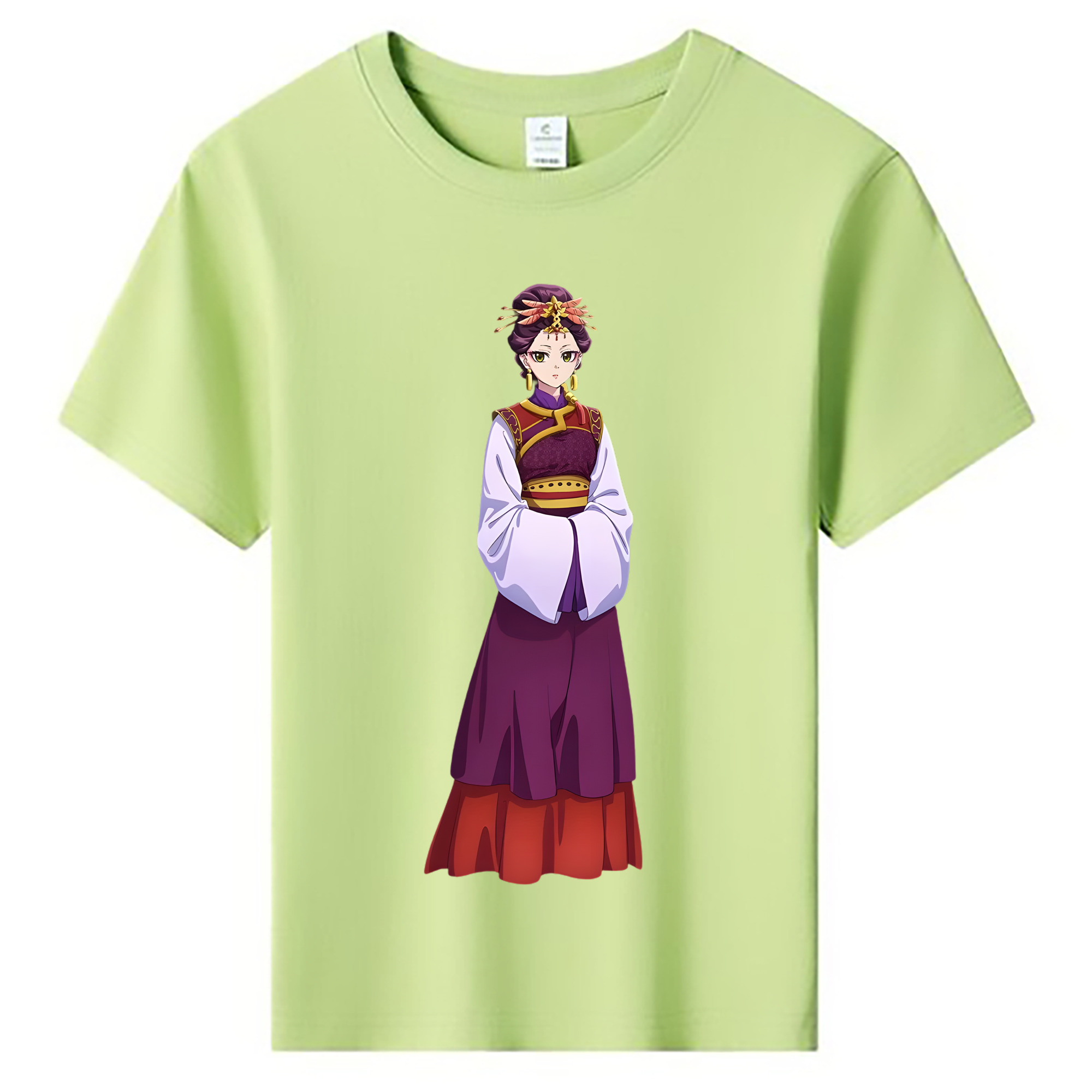 （画像用） 薬屋のひとりごと The Apothecary Diaries 綿100％キッズTシャツ（フロントプリント）